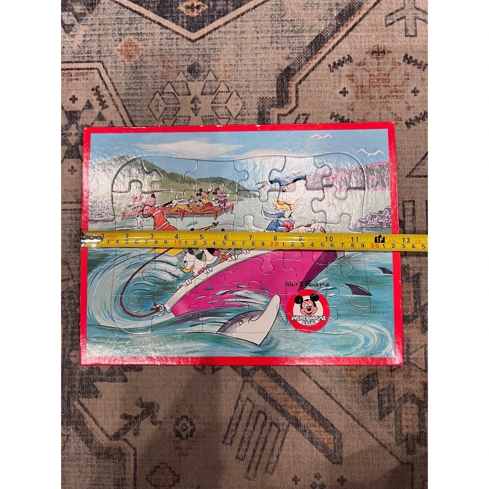 Jaymar Disney Mickey Mouse Clubhouse Donald Duck Boating & Parade Puzzles Lot